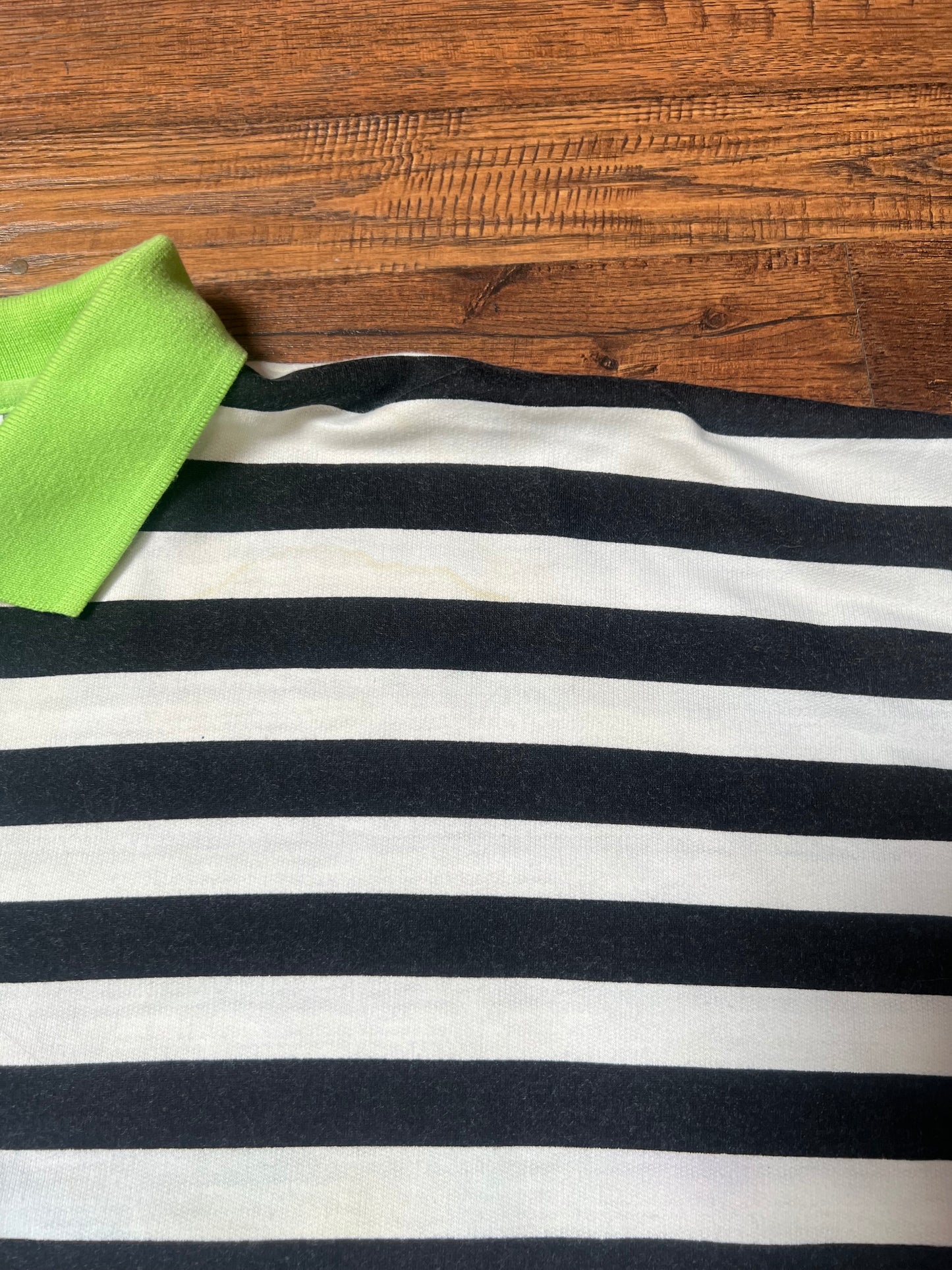 Vintage Clothing - Polo Shirt - 90’s Horizontal Stripes - 2X-Large - Goola Gong