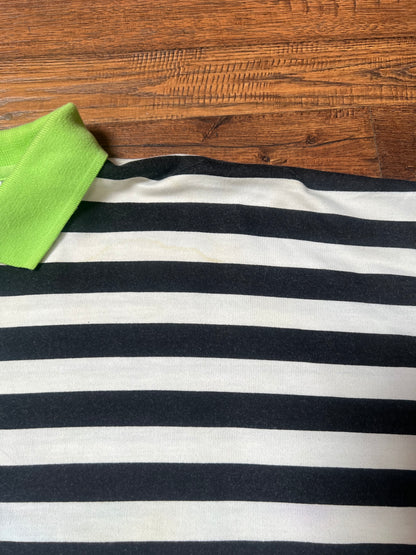 Vintage Clothing - Polo Shirt - 90’s Horizontal Stripes - 2X-Large - Goola Gong