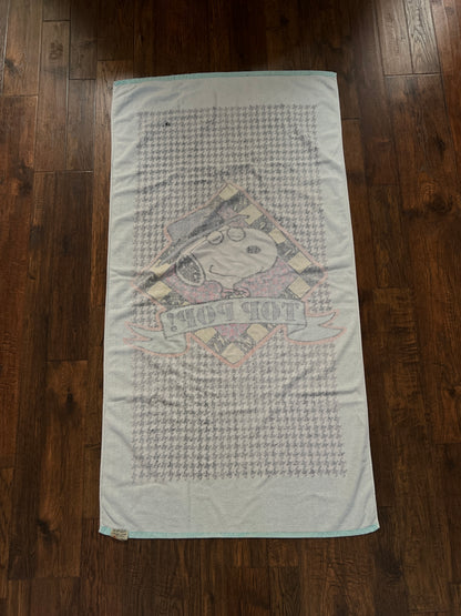 Vintage Cotton Beach Towel – Snoopy Top Pop! Peanuts Graphic