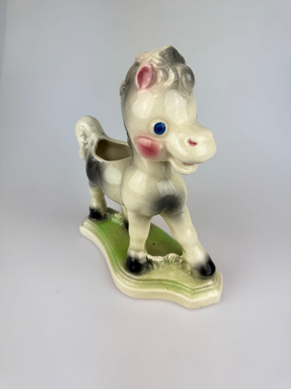 Vintage Mid Century Rempel Ceramics Frisky Pony Planter