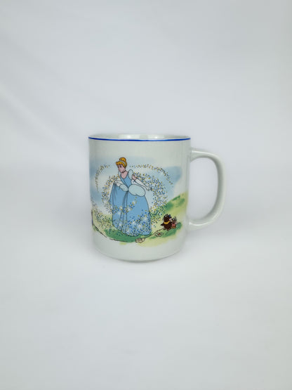 Vintage Collectible Disneyland Park Porcelain Mug - Cinderella