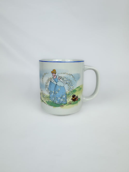 Vintage Collectible Disneyland Park Porcelain Mug - Cinderella