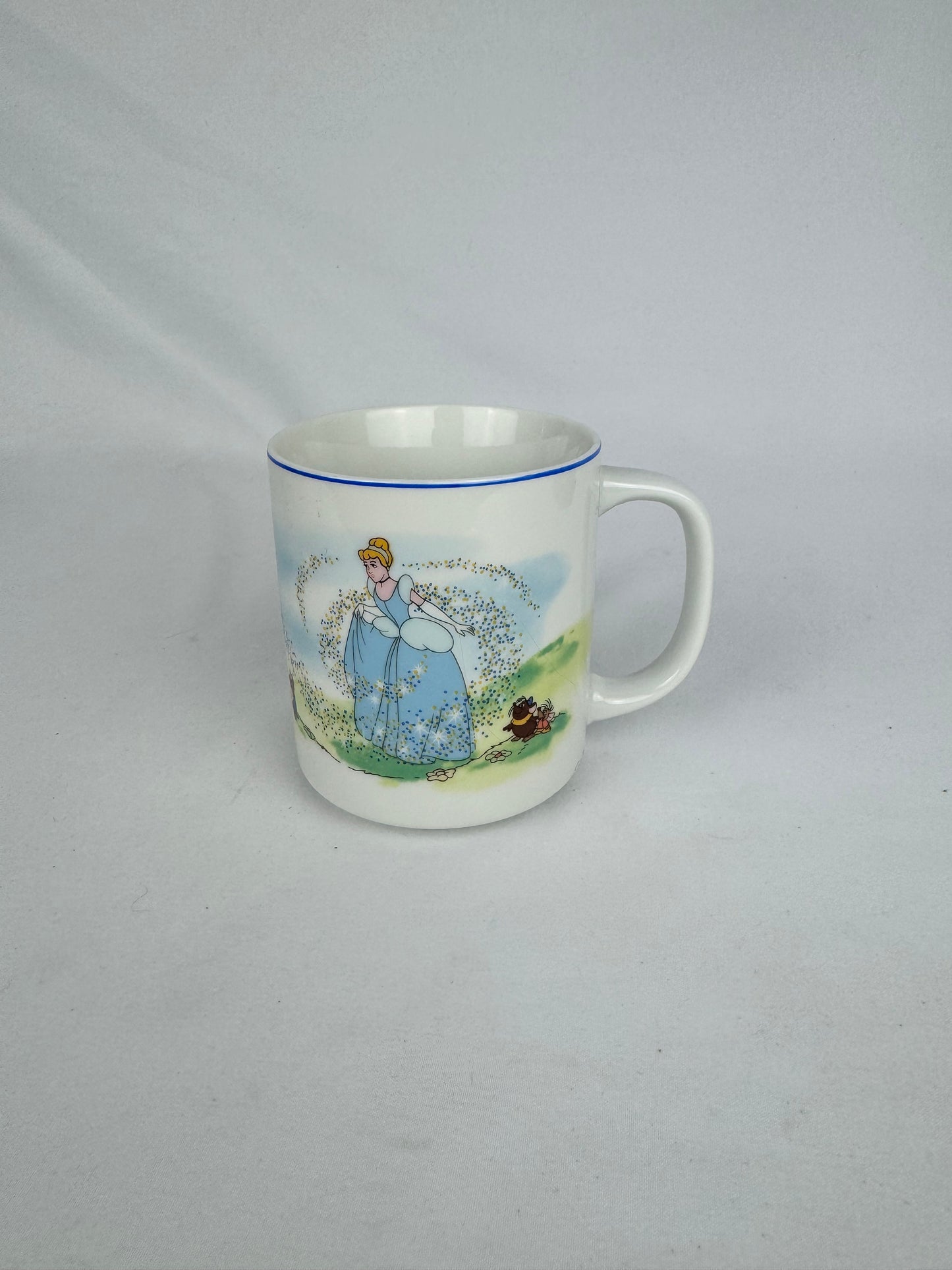 Vintage Collectible Disneyland Park Porcelain Mug - Cinderella