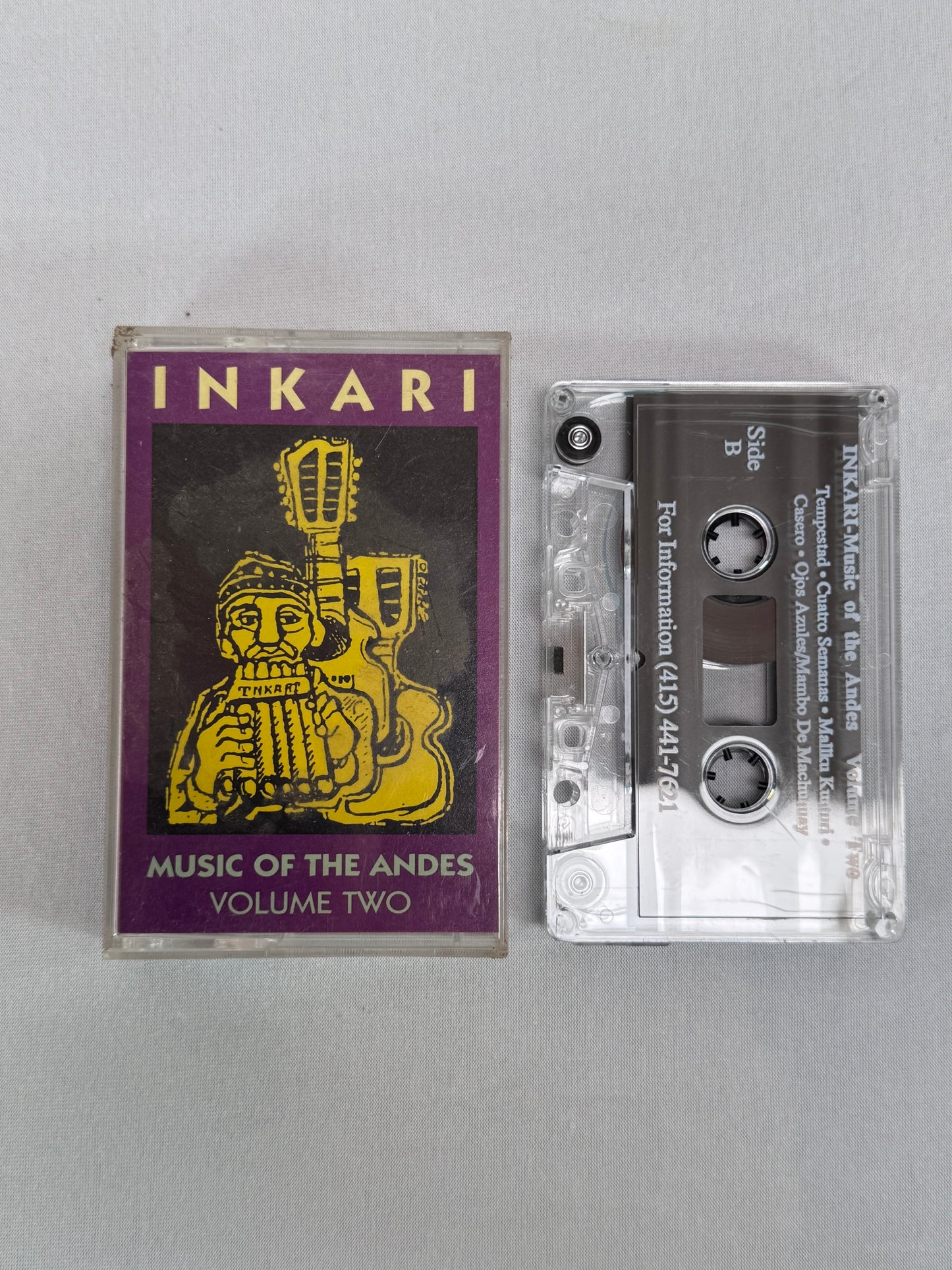 Cassette Tape - Inkari - Music of the Andes Volume Two