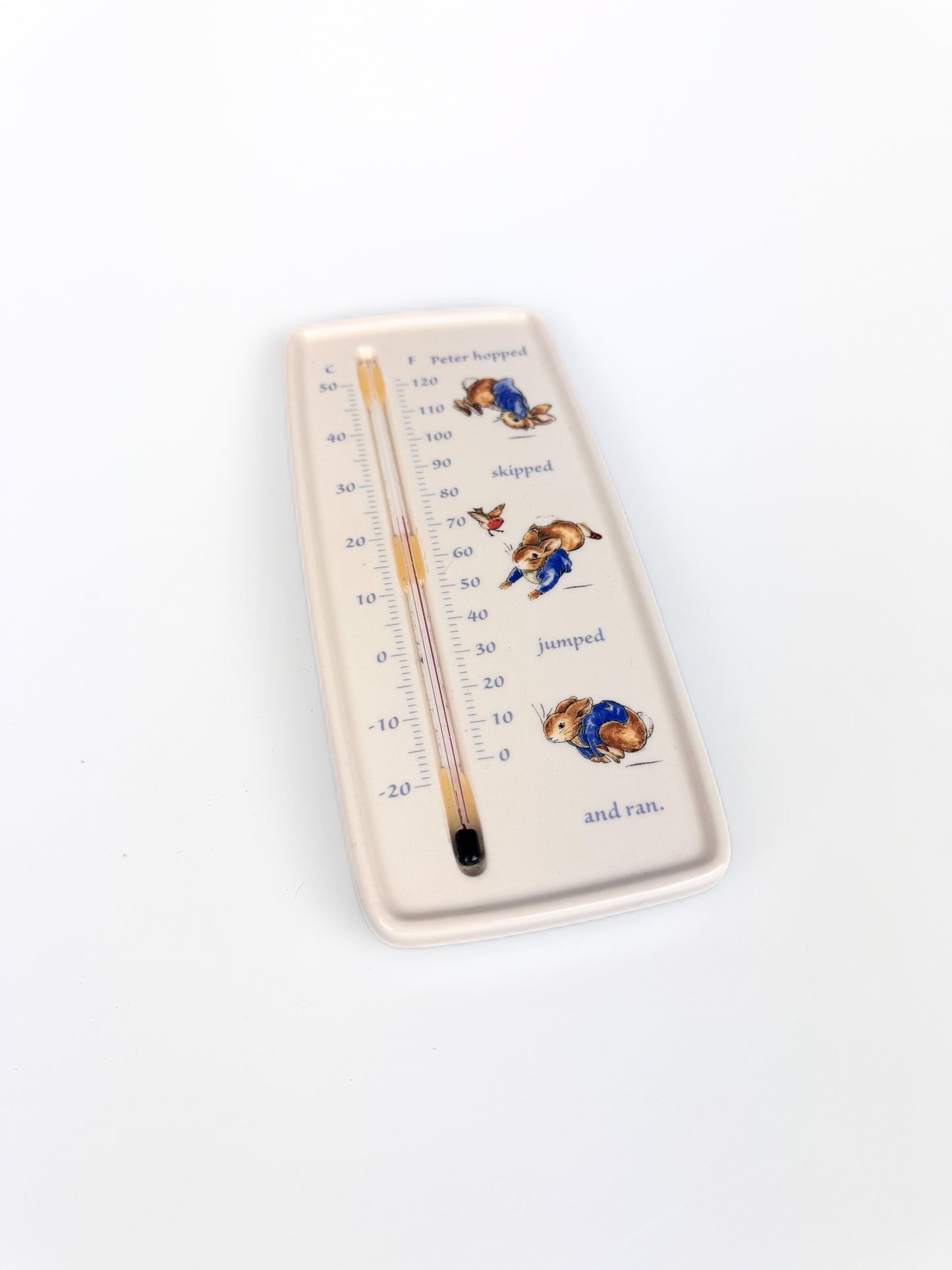 Wedgewood Peter Rabbit Ceramic Plate Thermometer