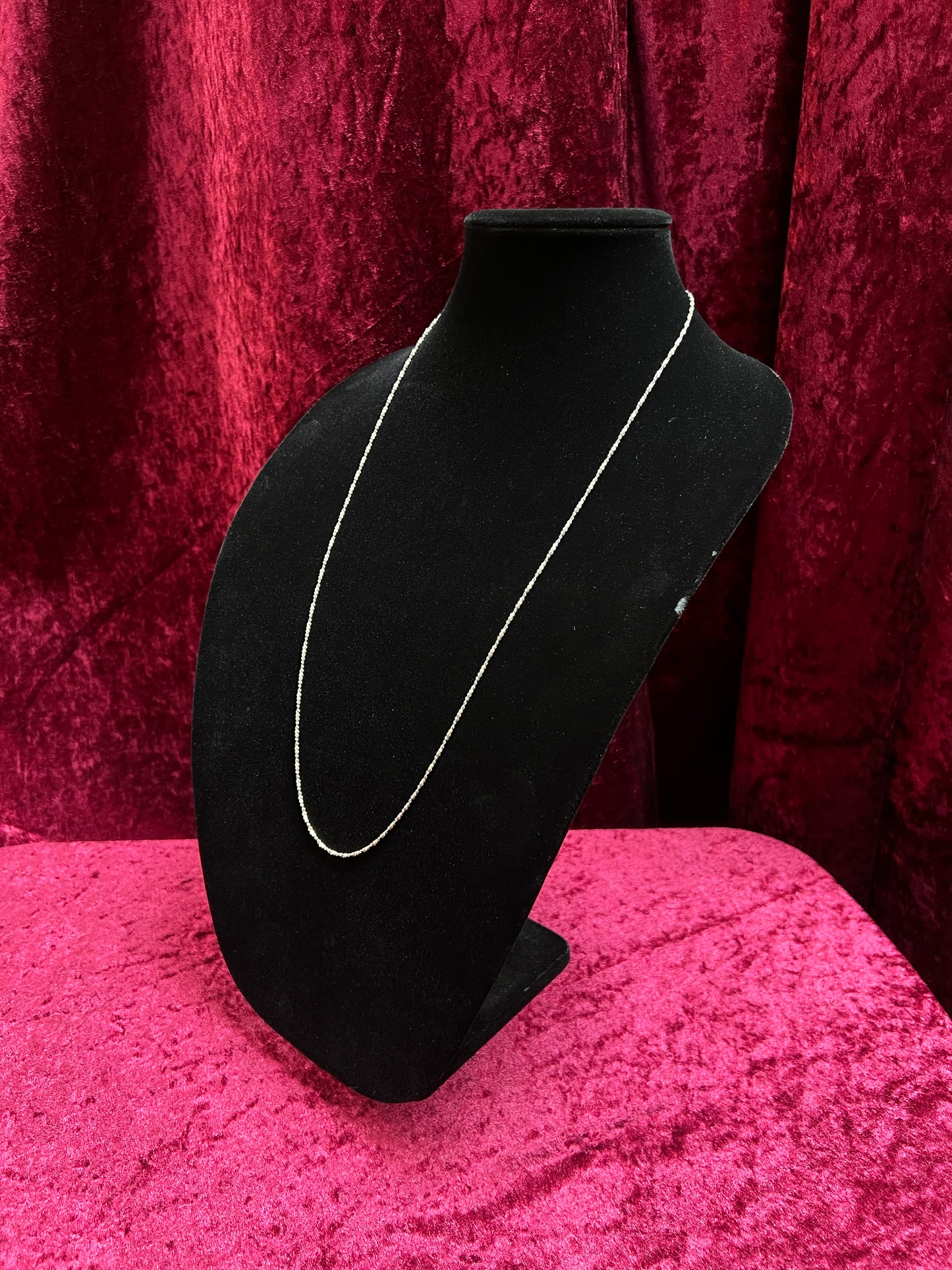 Vintage 925 Sterling Silver Italian Twisted Rope Chain - 30" - 7 Grams