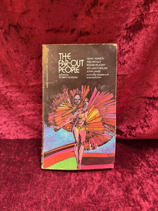 Vintage Paperback Book - The Far-Out People: A Science Fiction Anthology - Robert Hoskins - 1971