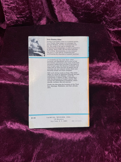 Vintage Paperback Book – The Finding of the Third Eye Vera Alder 1975