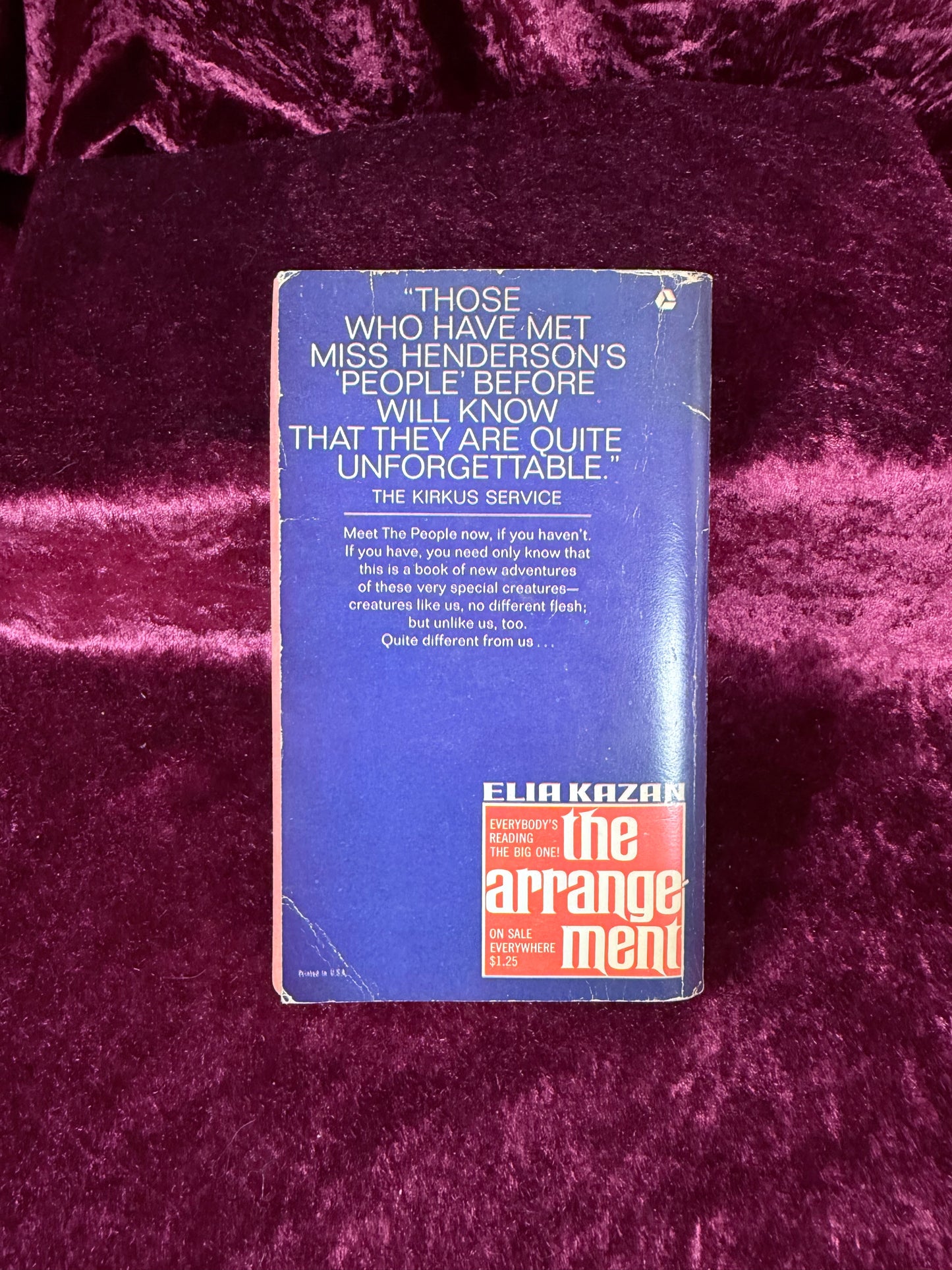 Vintage The People No Different Flesh by Zenna Henderson 1968 Avon Paperback