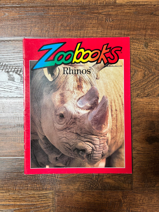 Vintage Ephemera - Magazine - Zoobooks - Rhinos - November 2000