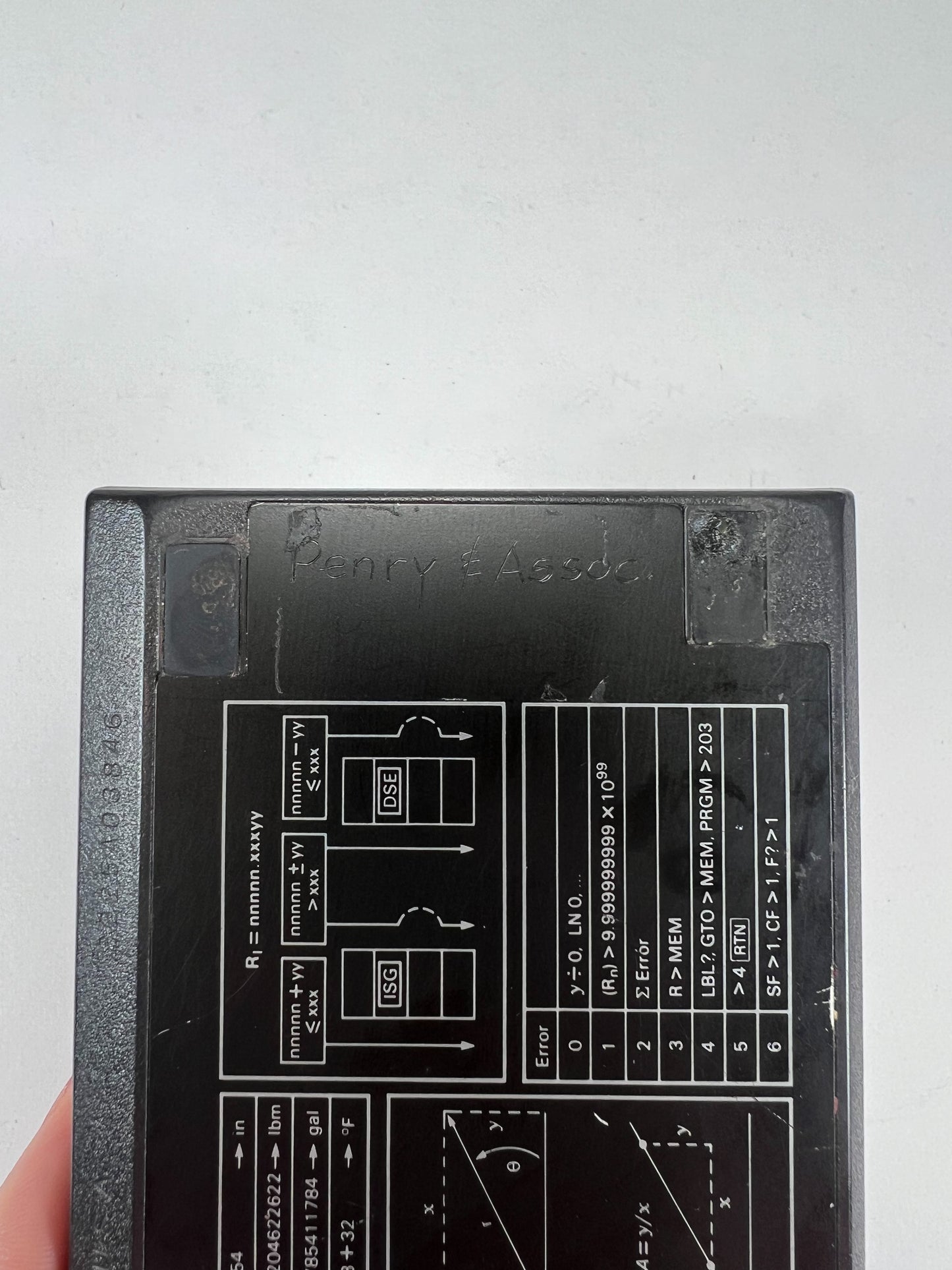 Vintage Electronics - Scientific Calculator - HP 11C - Hewlett Packard