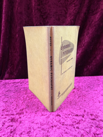 Vintage Paperback - Dynamic Psychiatry In Simple Terms - Robert R. Mezer, MD - 1958