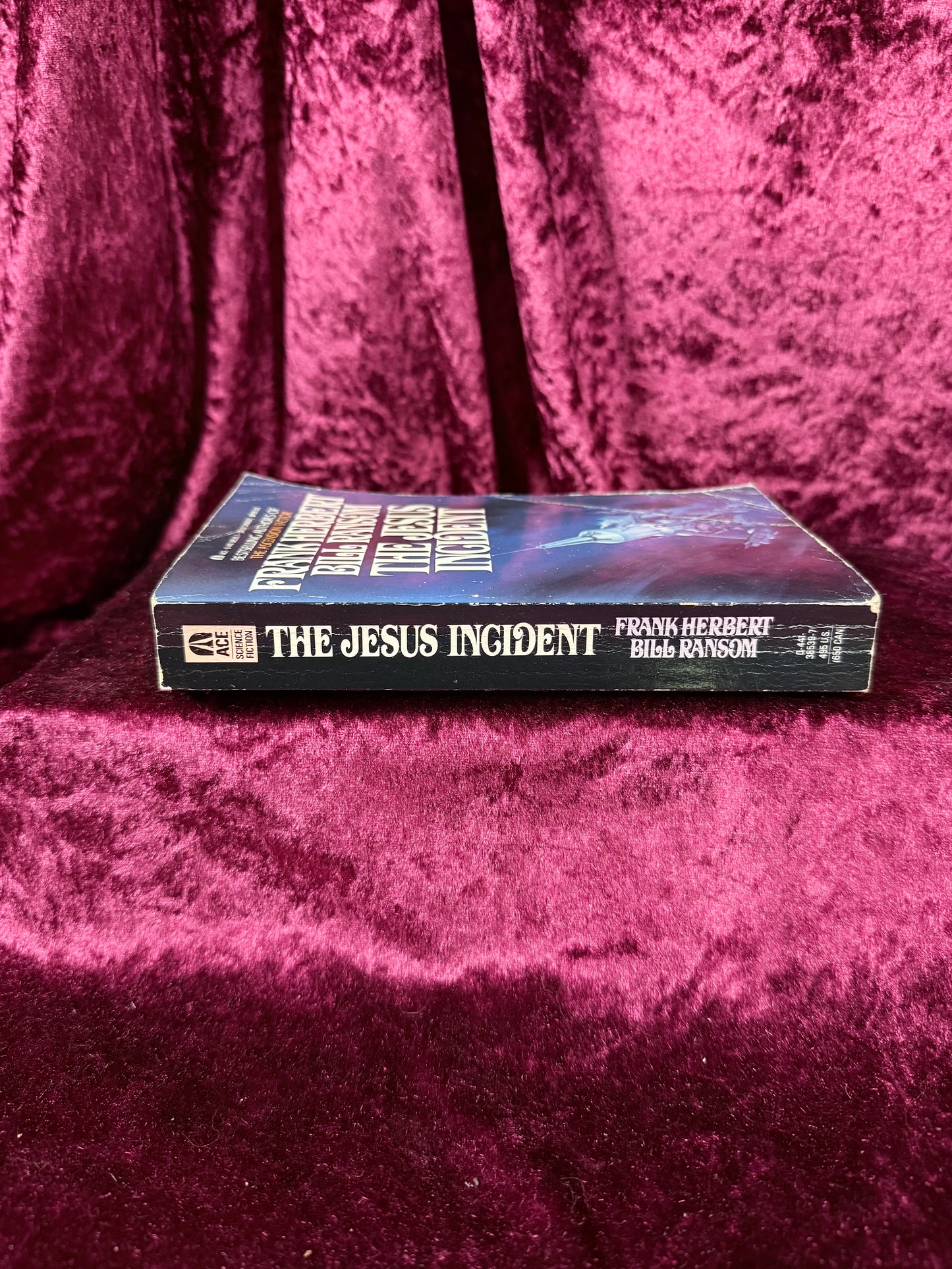 Vintage The Jesus Incident by Frank Herbert & Bill Ransom 1987 Ace Paperback
