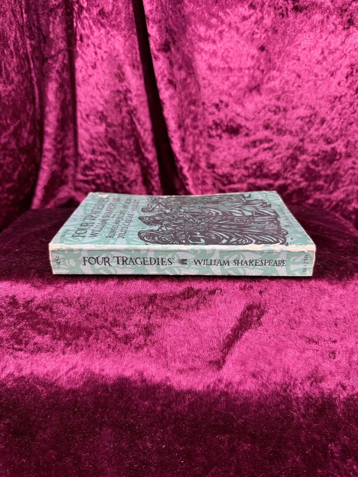 Vintage Four Great Tragedies by William Shakespeare Paperback 1961 Edition