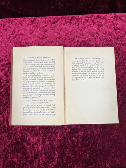 Antique Hardcover Book - The Virile Powers of Superb Manhood - Bernarr A. Macfadden - 1900