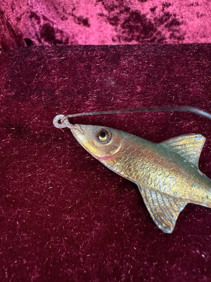 Vintage Fishing Lure – Fred Arbogast Tin Liz Spinner Akron Ohio