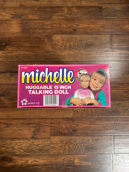 Vintage Collectibles - Michelle Tanner 15 Inch Talking Doll - Full House - Open Box - Meritus - 1990