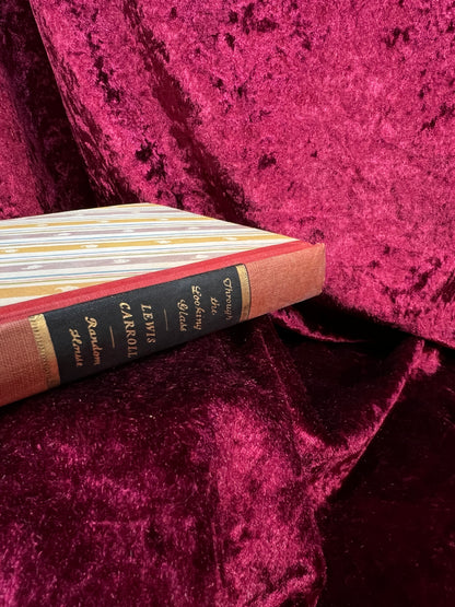 Vintage Hardcover Book Set - Alice in Wonderland Illustrated 1946 Random House Edition