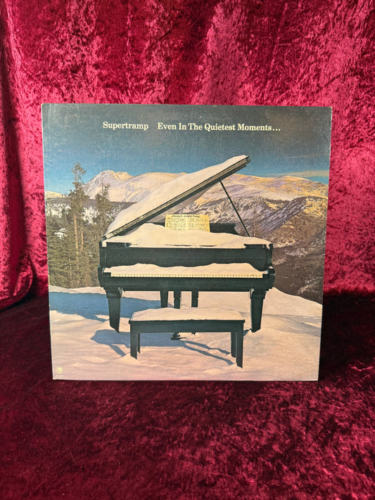 Vintage 12" Vinyl Record - Supertramp - Even in the Quietest Moments - A&M Records - 1977