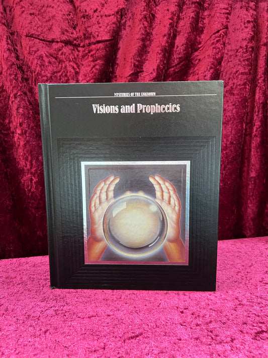 Vintage Hardcover Coffee Table Book - Time Life Mysteries Of The Unknown - Visions and Prophecies