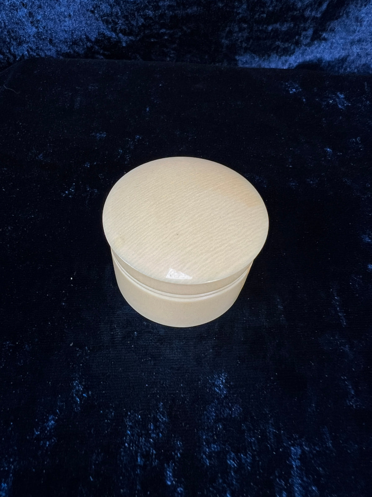 Vintage Celluloid Trinket Box - Ivory Lidded Curiosity