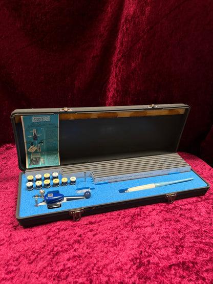 Vintage Staedtler Mars-700 Lettering Set - Professional Drafting Case