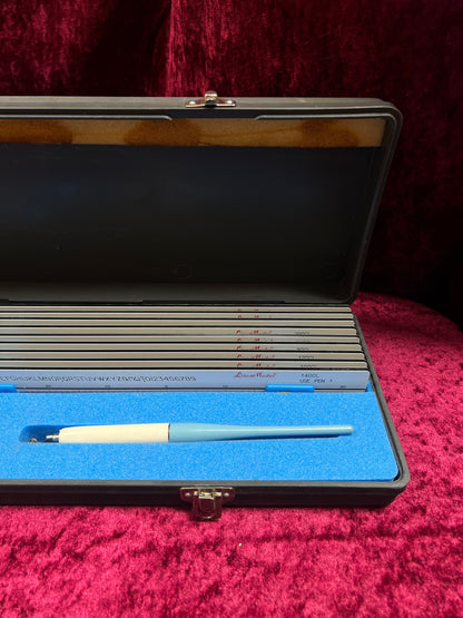 Vintage Staedtler Mars-700 Lettering Set - Professional Drafting Case