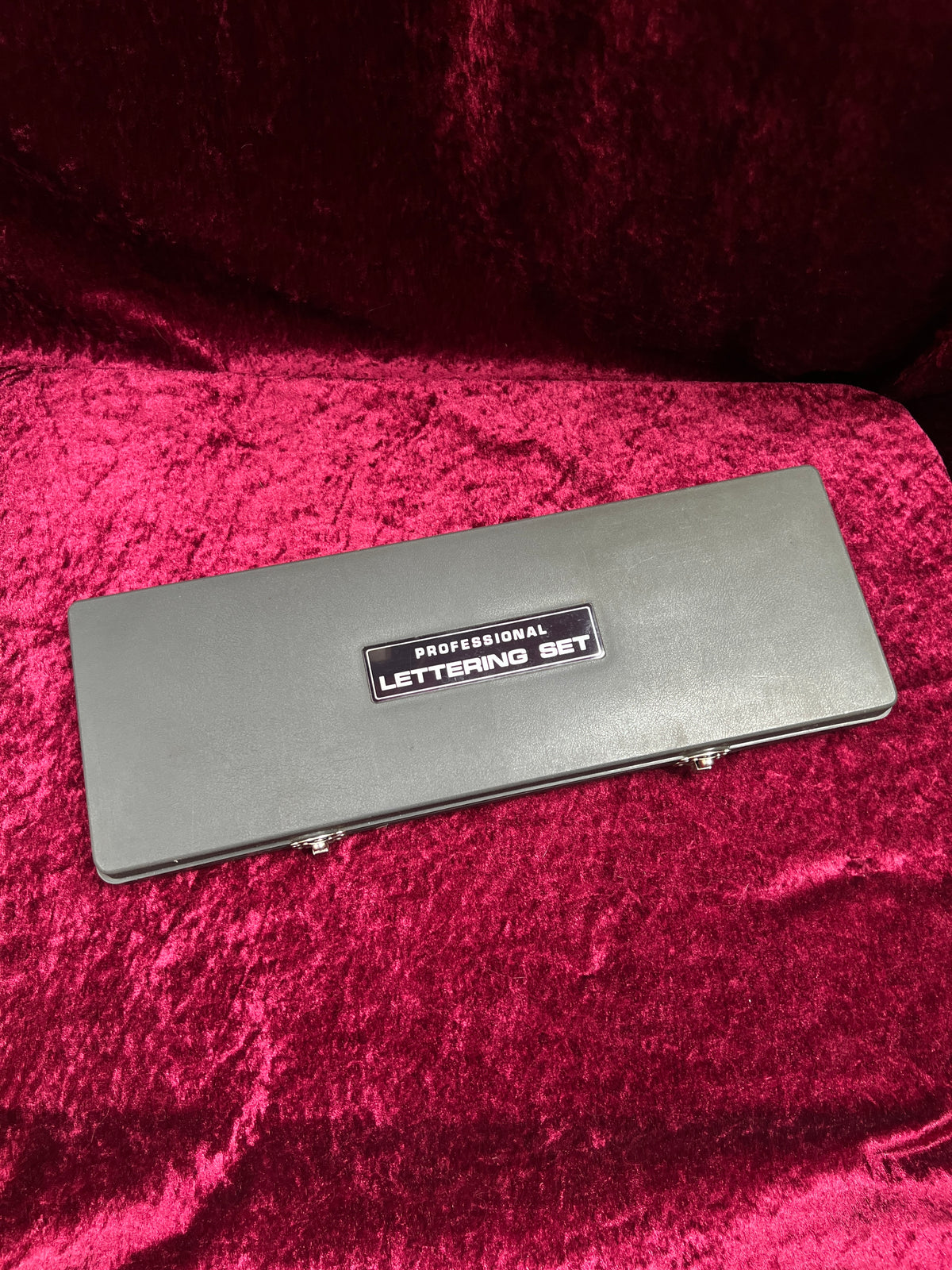 Vintage Staedtler Mars-700 Lettering Set - Professional Drafting Case