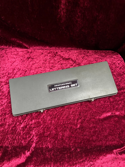Vintage Staedtler Mars-700 Lettering Set - Professional Drafting Case