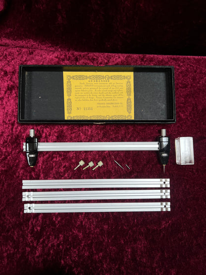 Vintage Drafting Template Set - Berol RapiDesign Ellipse and Lettering Guides