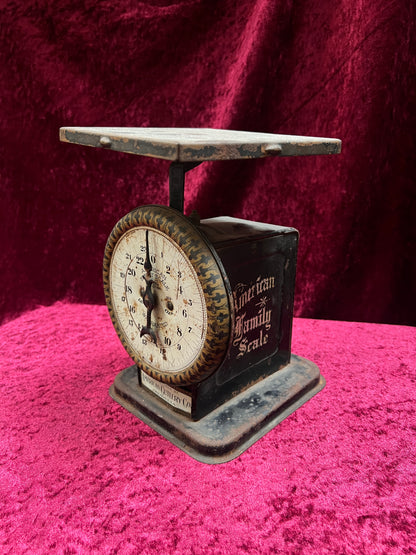 Antique American Cutlery Co. Metal Family Scale - Chicago USA Patent Detail