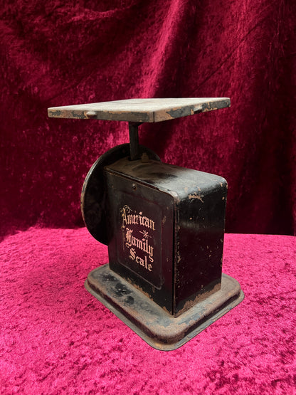 Antique American Cutlery Co. Metal Family Scale - Chicago USA Patent Detail