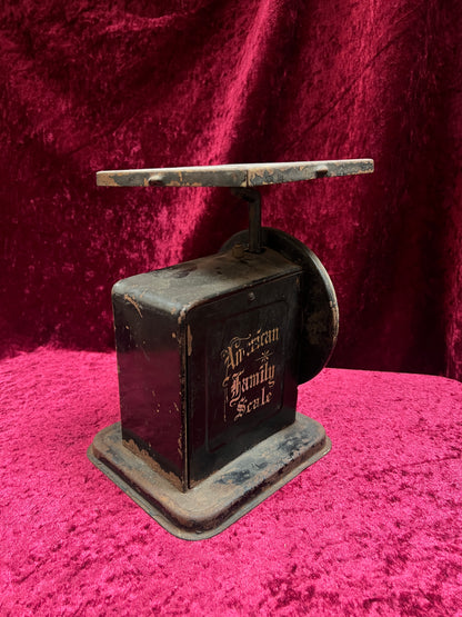 Antique American Cutlery Co. Metal Family Scale - Chicago USA Patent Detail
