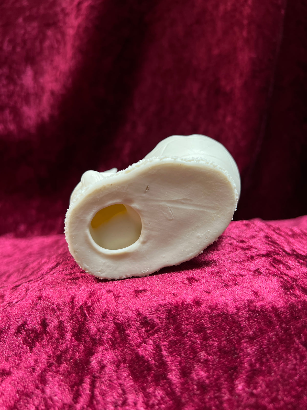 Vintage Ceramic Egg Cup - Easter Bunny Painting Egg