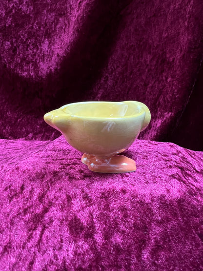 Vintage Ceramic Egg Cup - Yellow Baby Chicken