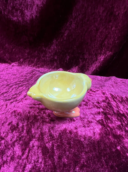 Vintage Ceramic Egg Cup - Yellow Baby Chicken