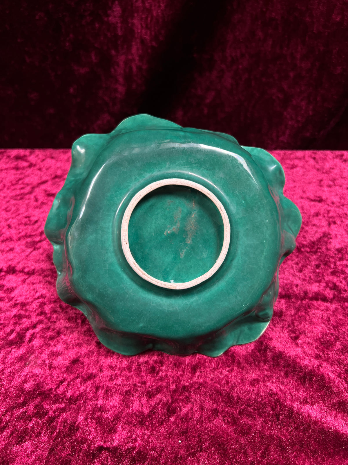 Vintage Ceramic Incense Burner Ashtray - Little Pixie On A Mushroom Cap