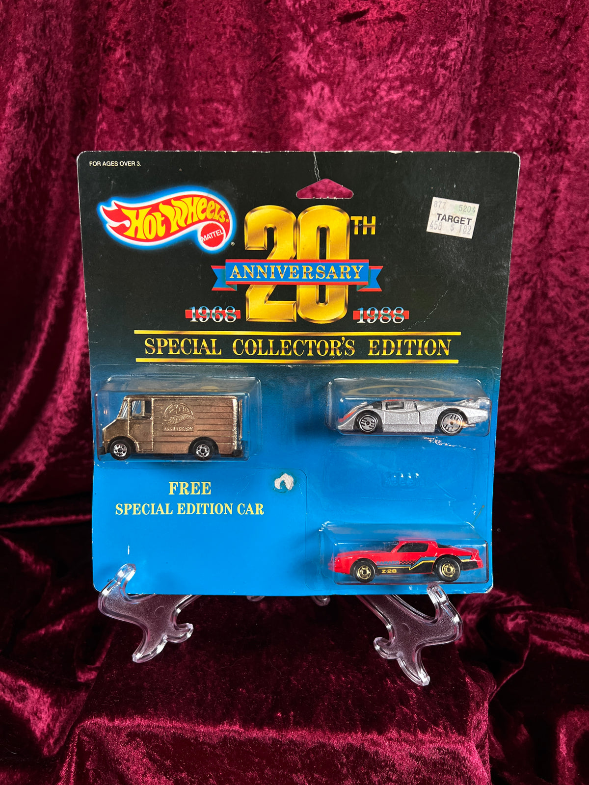 Vintage Mattel Hot Wheels Car Set - 20th Anniversary Special Collector's Edition