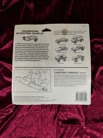 Vintage Mattel Hot Wheels Car Set - 20th Anniversary Special Collector's Edition