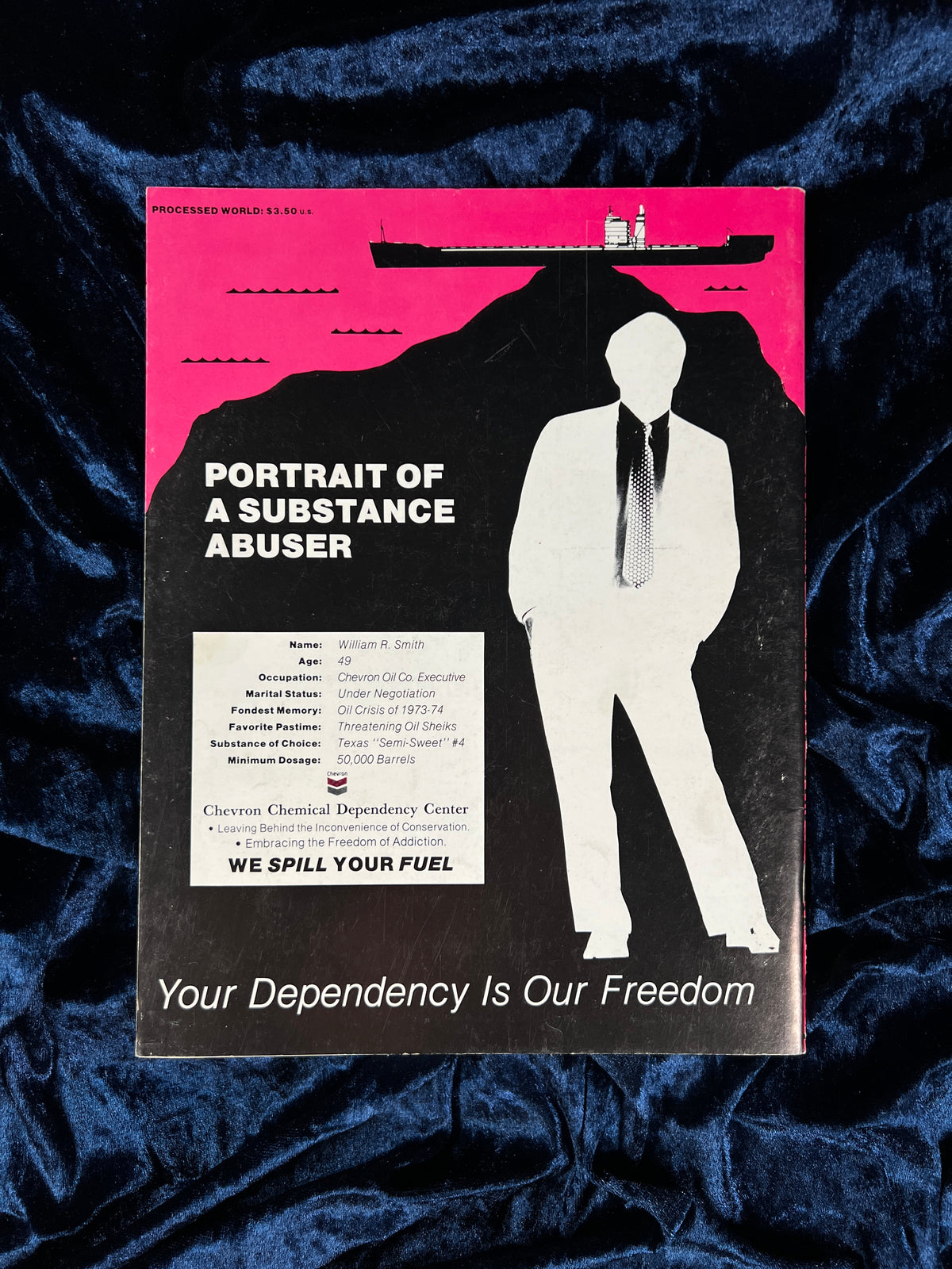 Vintage Processed World Alternative Magazine - Issue 22 1988 - Portrait of a Substance Abuser