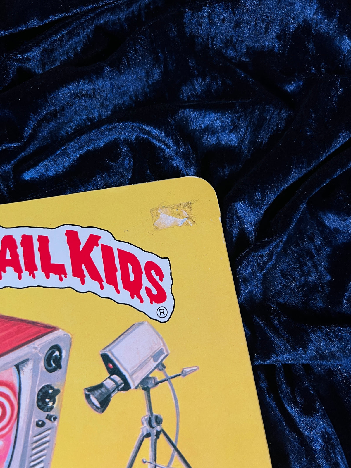 Vintage Paper Garbage Pail Kids Folder - 1985 Topps and Geeky Gary and Sicky Vicky