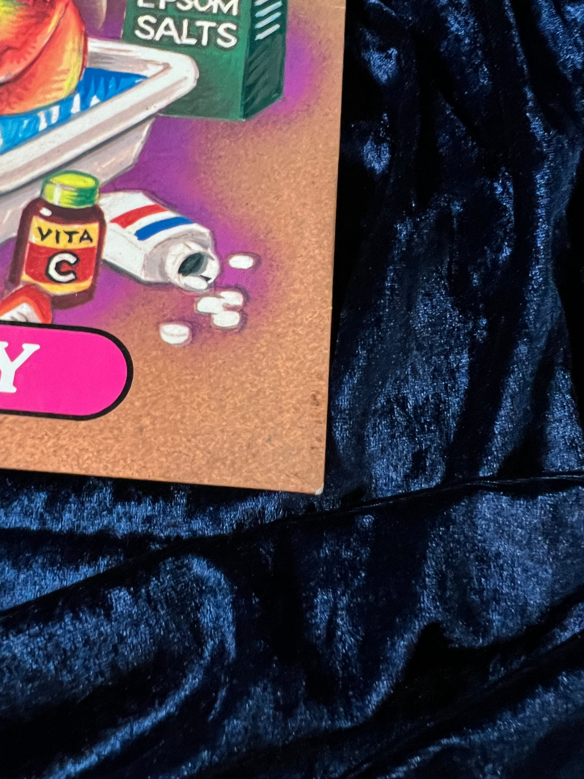 Vintage Paper Garbage Pail Kids Folder - 1985 Topps and Geeky Gary and Sicky Vicky