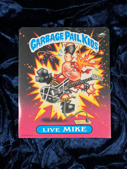 Vintage Garbage Pail Kids Collector Album - 1985 Topps Live Mike and Stormy Heather