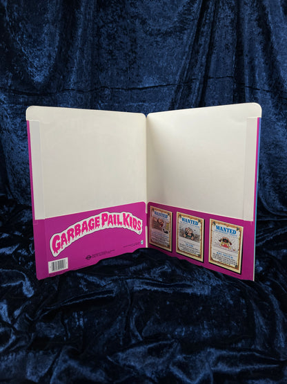 Vintage Garbage Pail Kids Collector Album - 1985 Topps Live Mike and Stormy Heather