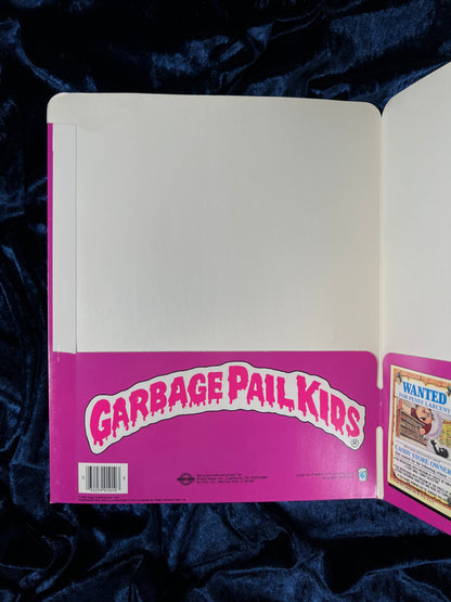 Vintage Garbage Pail Kids Collector Album - 1985 Topps Live Mike and Stormy Heather