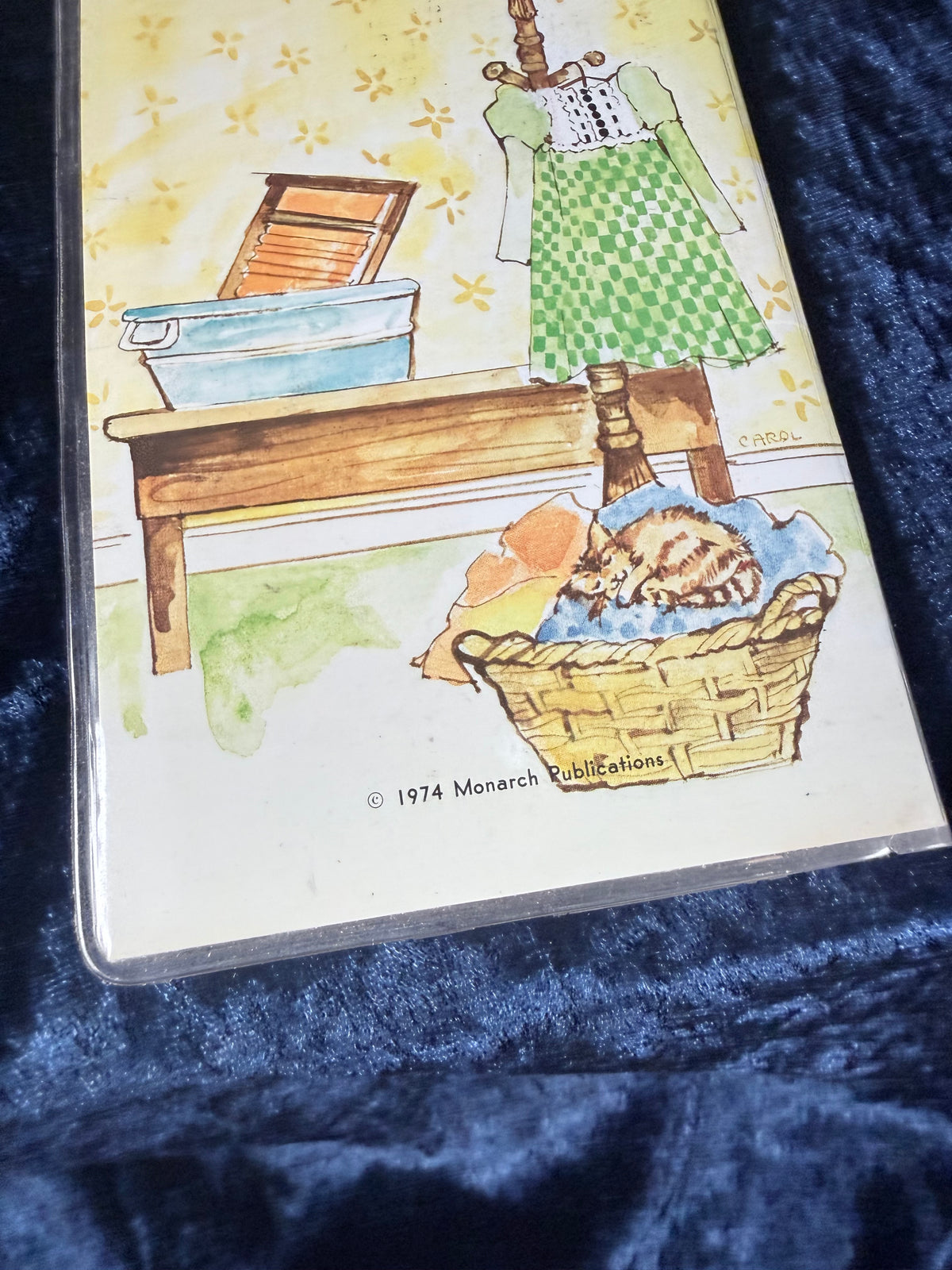 Vintage Dumb Things I Gotta Do Today Illustrated Novelty Book - 1974 Monarch Publications Holly Hobbie Ephemera