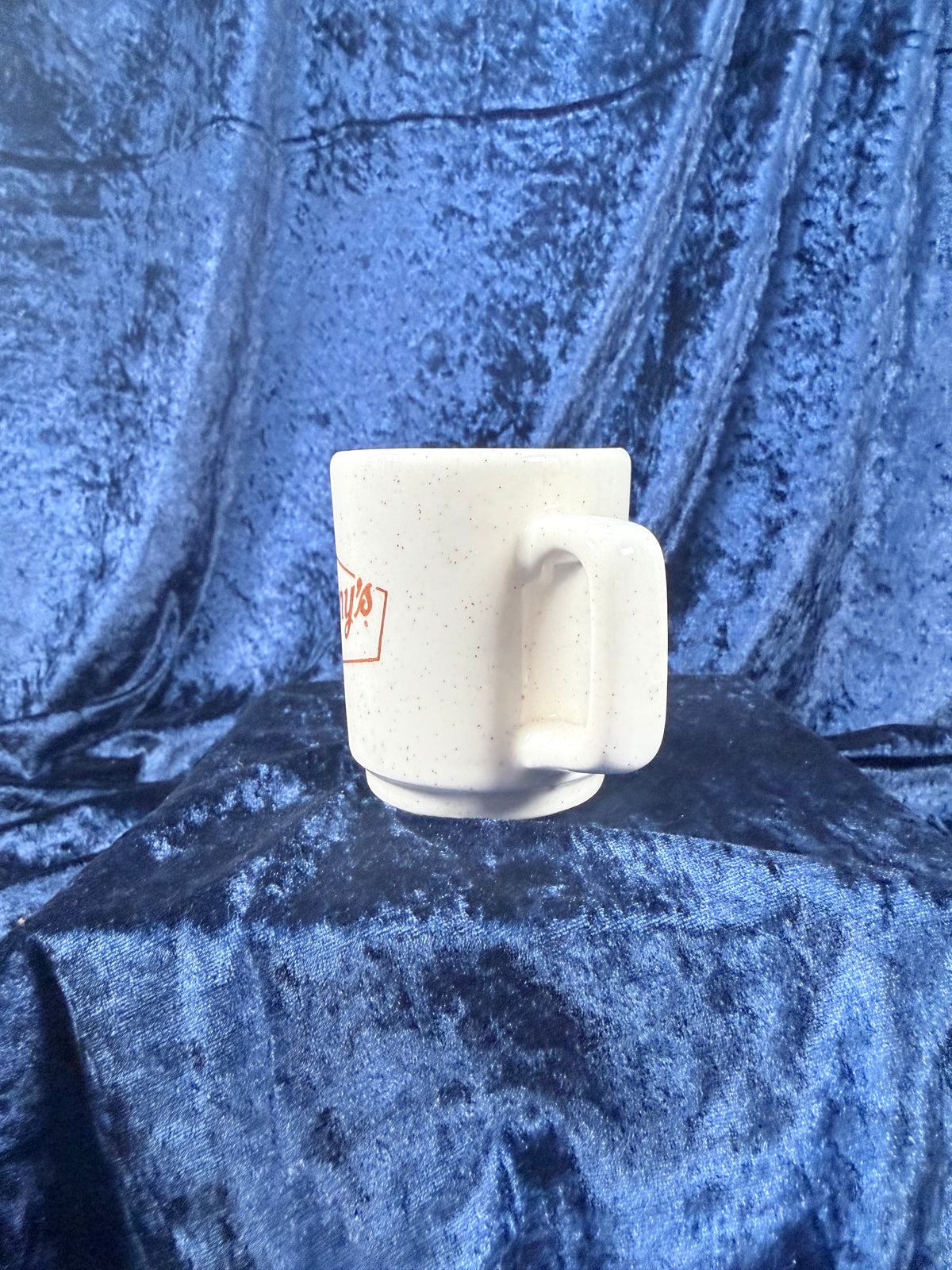 Vintage Ceramic Mug - Denny's Graphic Stoneware Coffee Cup
