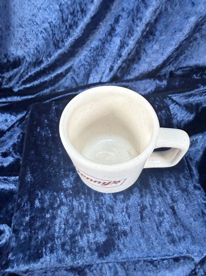 Vintage Ceramic Mug - Denny's Graphic Stoneware Coffee Cup