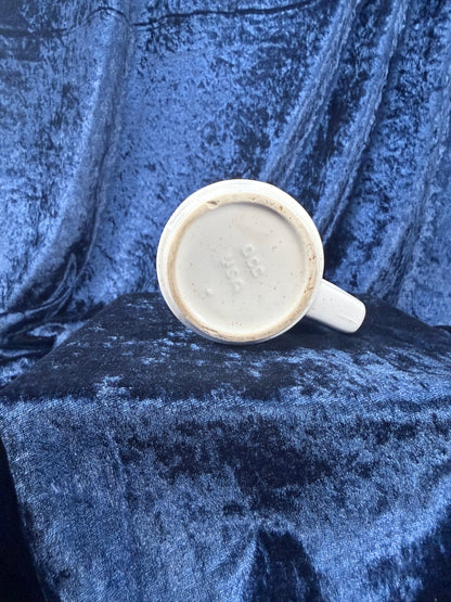 Vintage Ceramic Mug - Denny's Graphic Stoneware Coffee Cup
