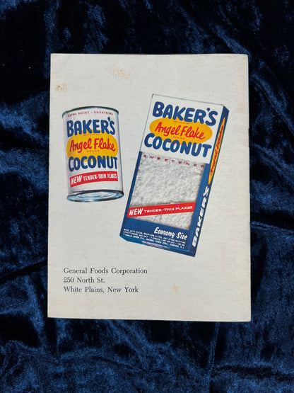 Vintage Baker's Coconut Animal Cut-Ups and Celebration Cakes Pamphlets - Illustrated Recipe Ephemera